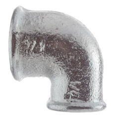 Угол переходный Gebo Platinum (90-22V) 3/4 ВР(г) х 1/2 ВР(г) чугунный оцинкованный - фото 3