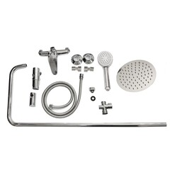 Душевая система Istok Luxe с верхним душем с лейкой хром (402.978) - фото 6