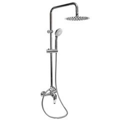 Душевая система Istok Luxe с верхним душем с лейкой хром (402.978)