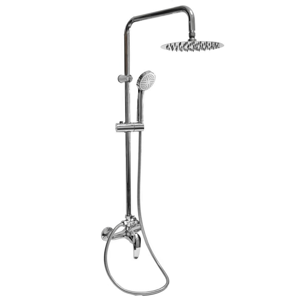 

Душевая система Istok Luxe с верхним душем с лейкой со смесителем хром (402.978)