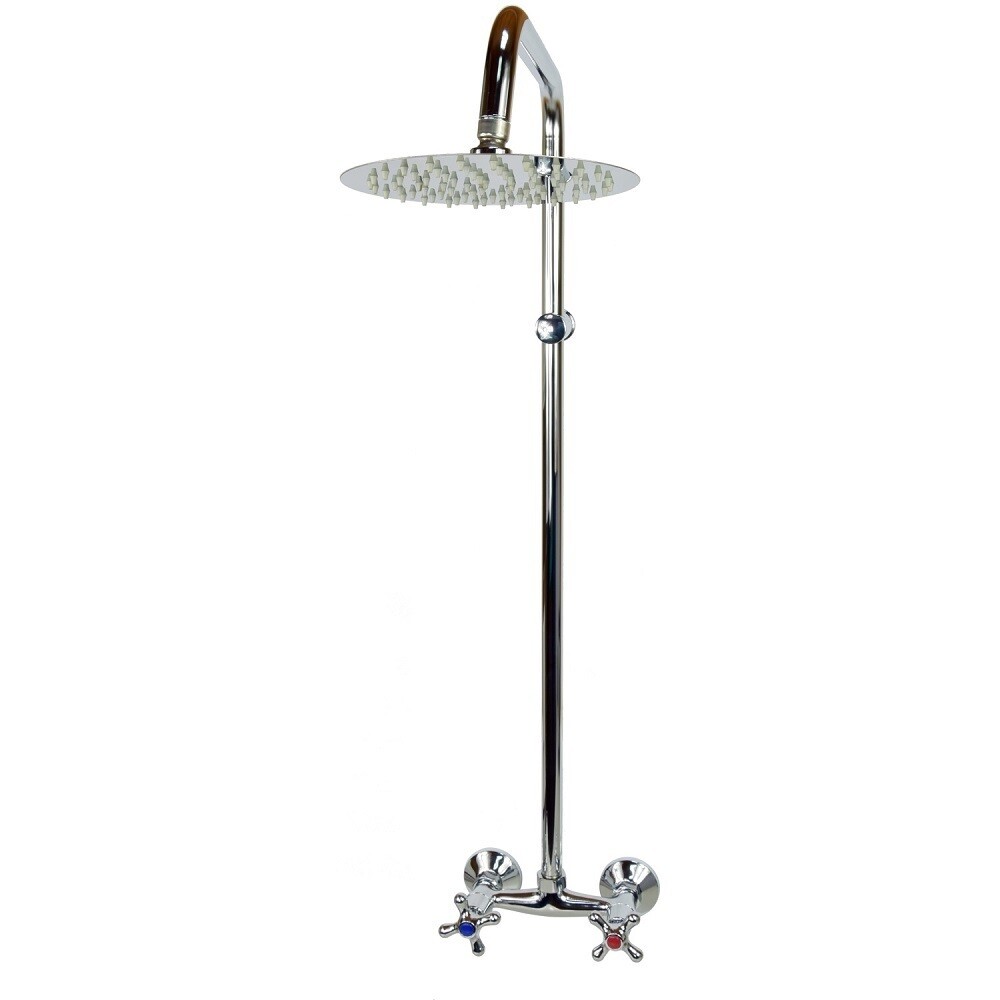 

Душевая система Istok Life с верхним душем со смесителем хром (402.977)