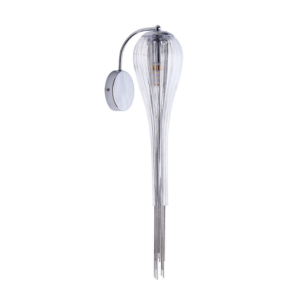 Изображение товара Бра Arte Lamp Waterfall E14 40 Вт хром IP20 современное настенное освещение