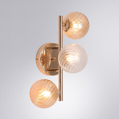 Бра Arte Lamp Etereo G9 120 Вт 220 В золото IP20 (A5261AP-3GO) - фото 3