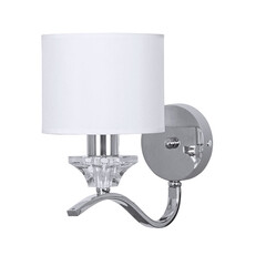 Бра Arte Lamp Alhena E14 40 Вт 220 В хром IP20 (A4091AP-1CC) - фото 1