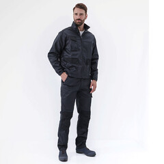 Куртка рабочая Delta Plus Mach 1 56-58 рост 180-188 см темно-серая - фото 3