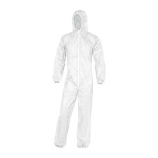 Комбинезон защитный одноразовый PO106 52-54 рост 180-188 см белый