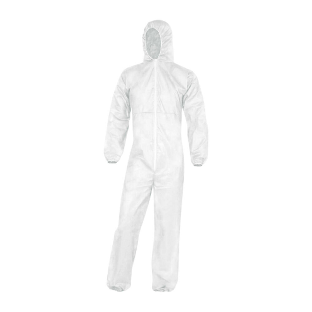 Изображение товара Комбинезон защитный одноразовый PO106 белый для пыли и грязи