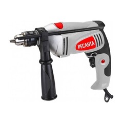 Дрель сетевая ударная Ресанта ДУ-16-1100МК 1100 Вт ключевой патрон (75/8/5) - фото 1