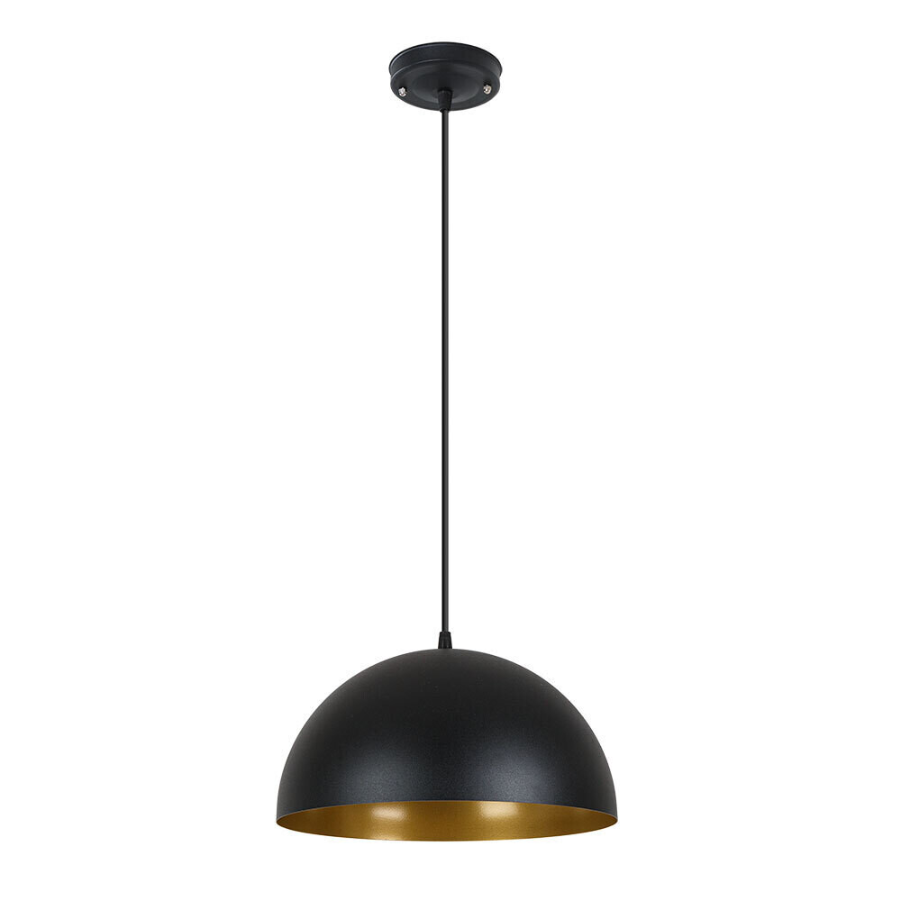 

Светильник подвесной Arte Lamp Carmel E27 40 Вт 1 кв.м черный IP20 (A7077SP-1BK)