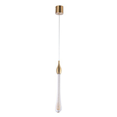 Светильник светодиодный подвесной Arte Lamp Raindrop 3000К 4 Вт 1 кв.м латунь IP20 (A1803SP-3PB)