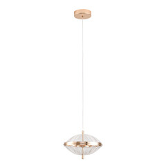 Изображение товара Светильник светодиодный подвесной Arte Lamp Andromeda 3000К 20 Вт 7 кв.м золото IP20 (A2089SP-6GO)