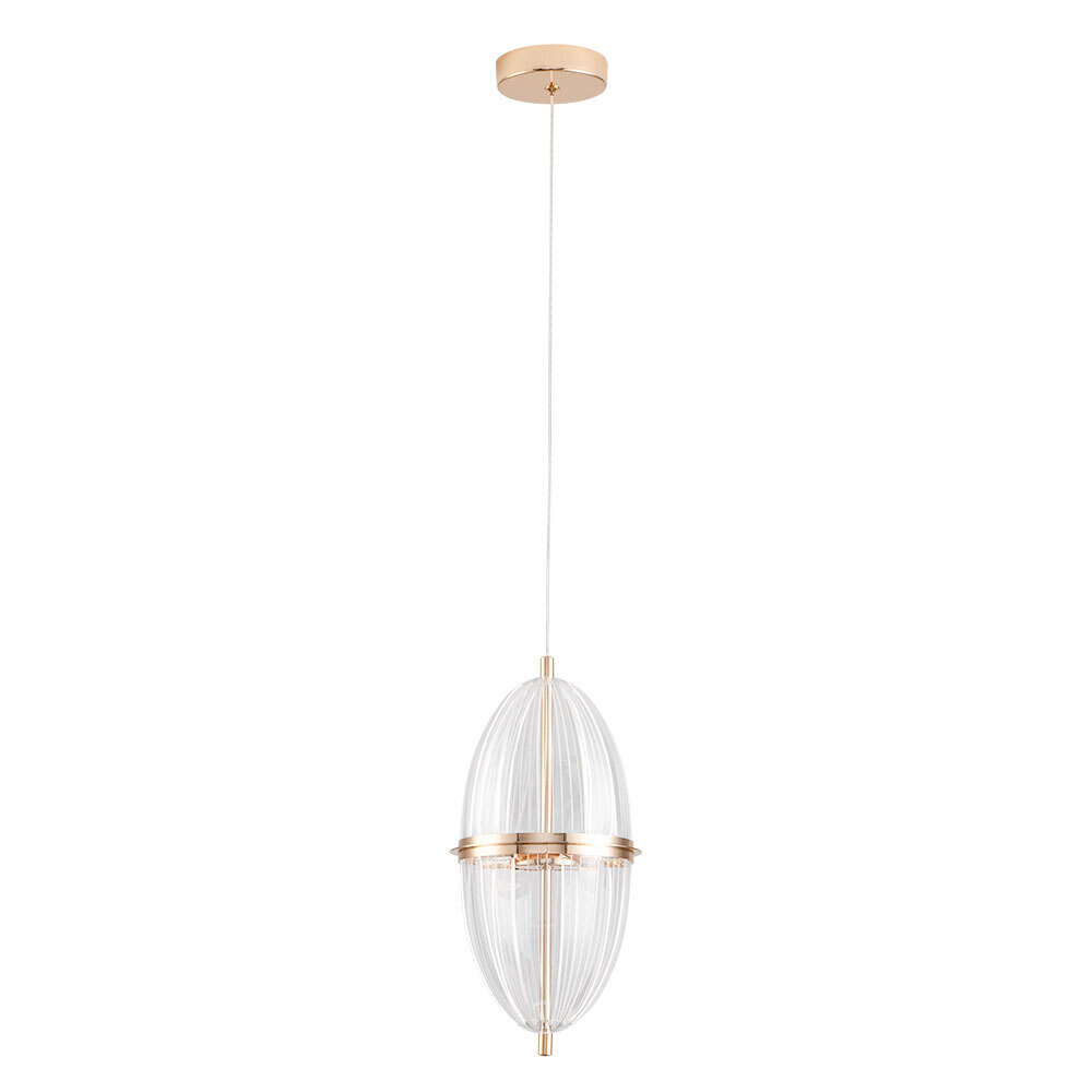 

Светильник светодиодный подвесной Arte Lamp Andromeda 3000К 20 Вт 7 кв.м золото IP20 (A2089SP-3GO)