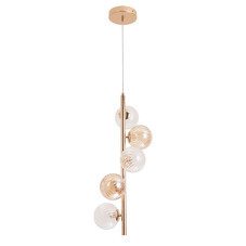 Светильник подвесной Arte Lamp Etereo G9 200 Вт 10 кв.м золото IP20 (A5261SP-5GO)