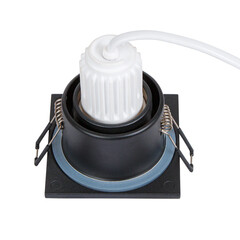 Светильник встраиваемый G5.3 черный 35 Вт IP44 Arte Lamp Helm Mini (A2858PL-1BK) - фото 4