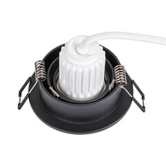 Светильник встраиваемый G5.3 черный 35 Вт IP20 Arte Lamp Tarf Mini (A2067PL-1BK) - фото 3