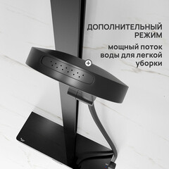 Душевая система Corsa Deco QX с верхним душем с лейкой с изливом черная матовая (SSFCSQX320SB) - фото 8