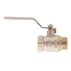 Кран шаровой латунный СТМ 3/4 ВР(г) х 3/4 НР(ш) ручка прямой - фото 5