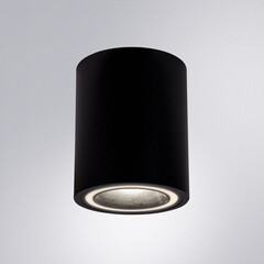 Светильник потолочный Arte Lamp Imai GU10 15 Вт 1 кв.м черный IP20 (A2267PL-1BK) - фото 2