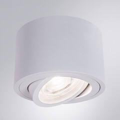 Светильник потолочный Arte Lamp Unito GU10 9 Вт 1 кв.м белый IP20 (A2260PL-1WH) - фото 3