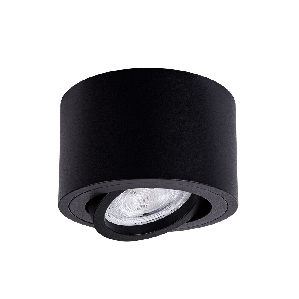 

Светильник потолочный Arte Lamp Unito GU10 9 Вт 1 кв.м черный IP20 (A2260PL-1BK)