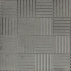 Плитка тротуарная Паркет 300х300х30 мм серая