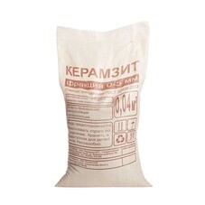 Керамзитовая засыпка фракция 0-5 мм 0,04 куб.м