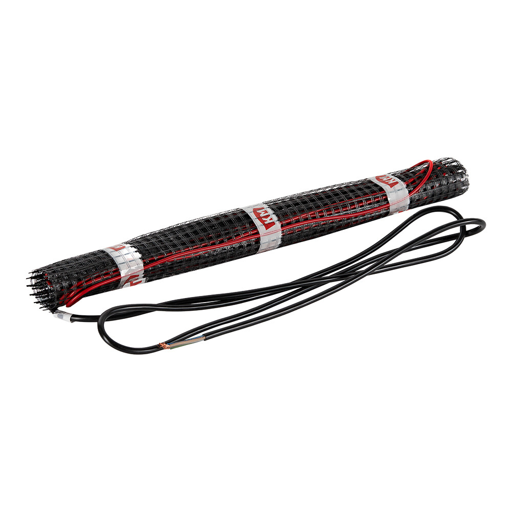 Изображение товара Теплый пол нагревательный мат КМ-200 0,5 кв.м для балкона и дома