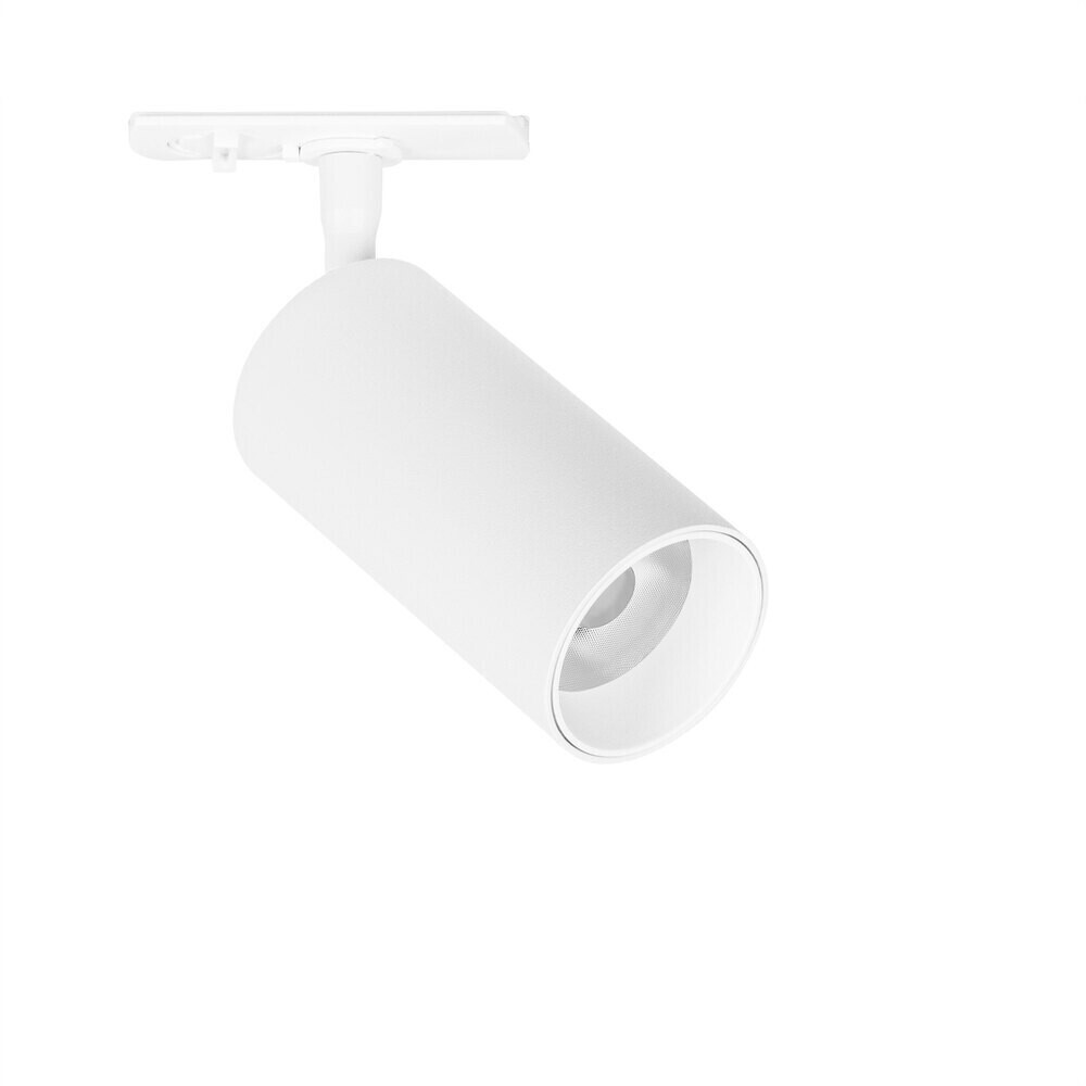 

Светодиодный трековый светильник однофазный Arte Lamp Aero 4000К 15 Вт 4,5 кв.м белый (A1346PL-1WH)