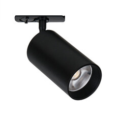 Светодиодный трековый светильник однофазный Arte Lamp Aero 4000К 15 Вт 4,5 кв.м черный (A1347PL-1BK) - фото 1