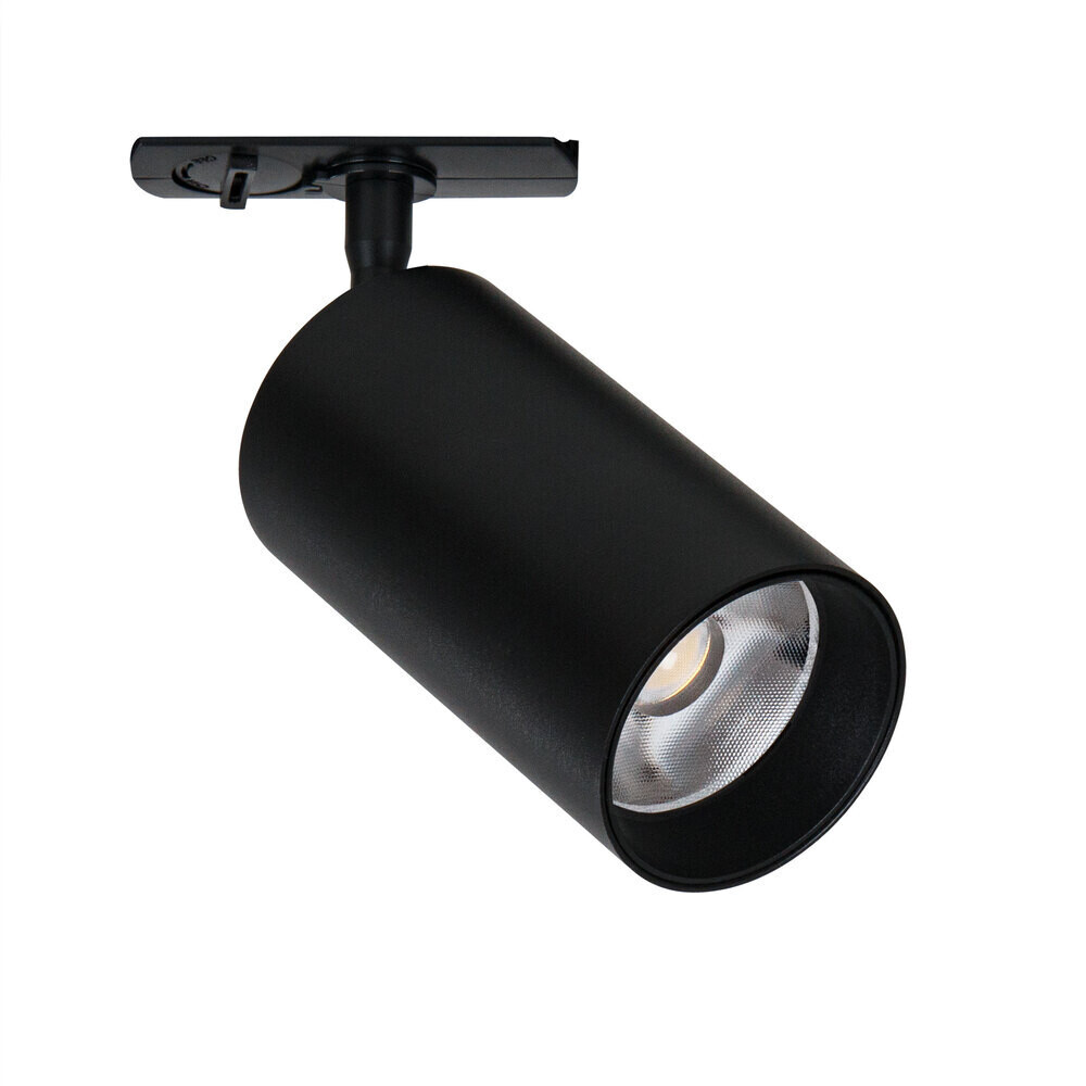 

Светодиодный трековый светильник однофазный Arte Lamp Aero 4000К 15 Вт 4,5 кв.м черный (A1347PL-1BK)