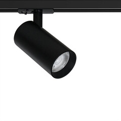 Светодиодный трековый светильник однофазный Arte Lamp Bene 4000К 15 Вт 4,5 кв.м черный (A1947PL-1BK) - фото 2