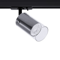 Трековый светильник однофазный Arte Lamp Lazio 35 Вт GU10 1 кв.м серебро (A5368PL-1SS) - фото 2