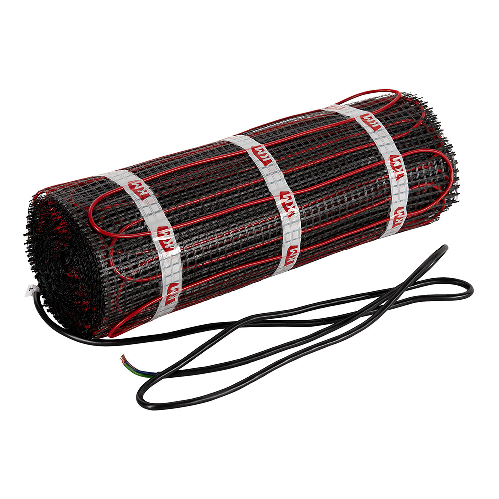 Изображение товара Теплый пол нагревательный мат КМ-200 8 кв.м мощность 1600 Вт для балкона и помещений