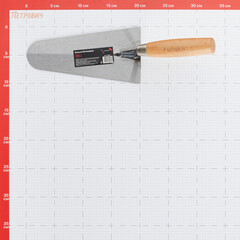 Кельма бетонщика Hesler 200 мм с деревянной ручкой - фото 2