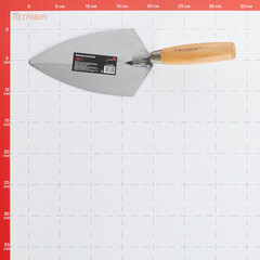 Кельма штукатура Hesler 200 мм с деревянной ручкой - фото 2