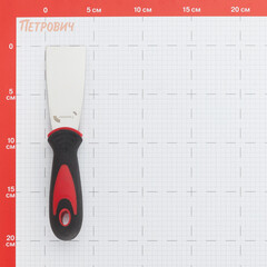 Шпатель малярный Hesler 40 мм с эргономичной ручкой (W0830-740004) - фото 2