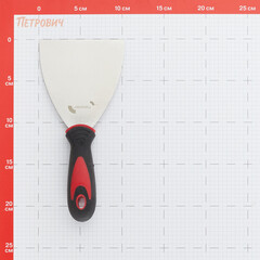 Шпатель малярный Hesler 100 мм с эргономичной ручкой (W0830-740010/85510) - фото 2