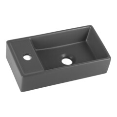 Изображение товара Раковина Ceramicanova Element 40 см подвесная темный антрацит (CN6051RMDH)