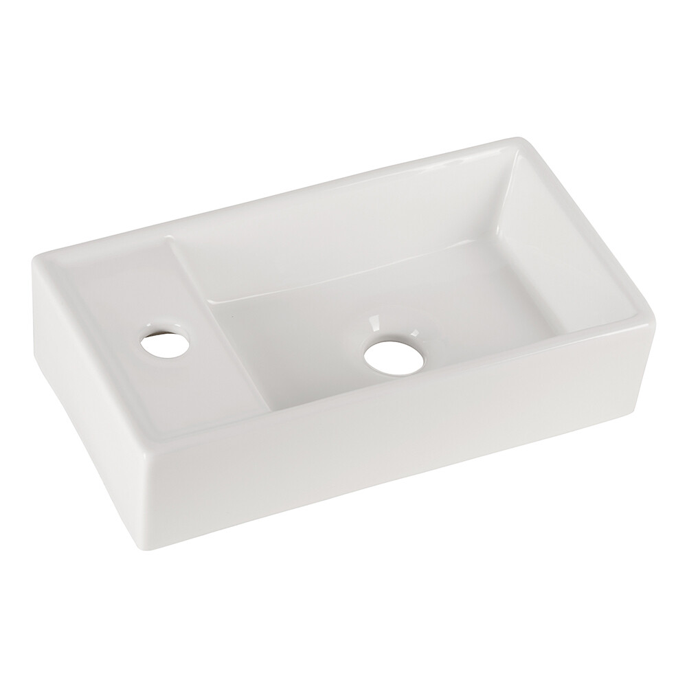 Изображение товара Подвесная раковина Ceramicanova Element 40 см белая для ванной комнаты