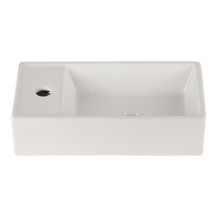 Раковина Ceramicanova Element 40 см подвесная белая (CN6051R) - фото 6