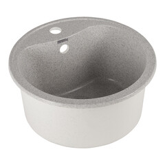 Изображение товара Мойка для кухни Dr.Gans Дора d43,5х20 см врезная искусственный камень серая