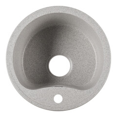 Мойка для кухни Dr.Gans Дора d43,5х20 см врезная искусственный камень серая - фото 4