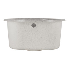 Мойка для кухни Dr.Gans Дора d43,5х20 см врезная искусственный камень серая - фото 3