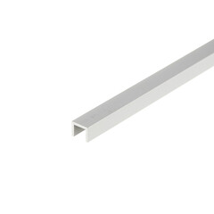 Профиль алюминиевый U-образный 8х10х8х1,5х1000 мм анодированный - фото 3