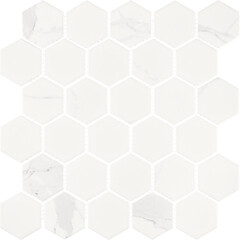 Изображение товара Мозаика Starmosaic Hexagon серая керамическая 278х265х6 мм матовая