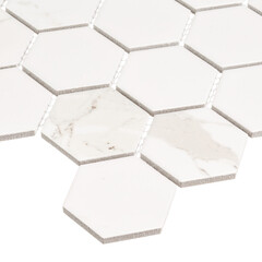 Мозаика Starmosaic Hexagon серая керамическая 278х265х6 мм матовая - фото 5