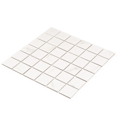 Мозаика Starmosaic Carrara Matt белая керамическая 306х306х6 мм матовая - фото 5