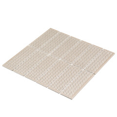 Мозаика Starmosaic Brick & Metro белая керамическая 300х300х6 мм матовая - фото 3