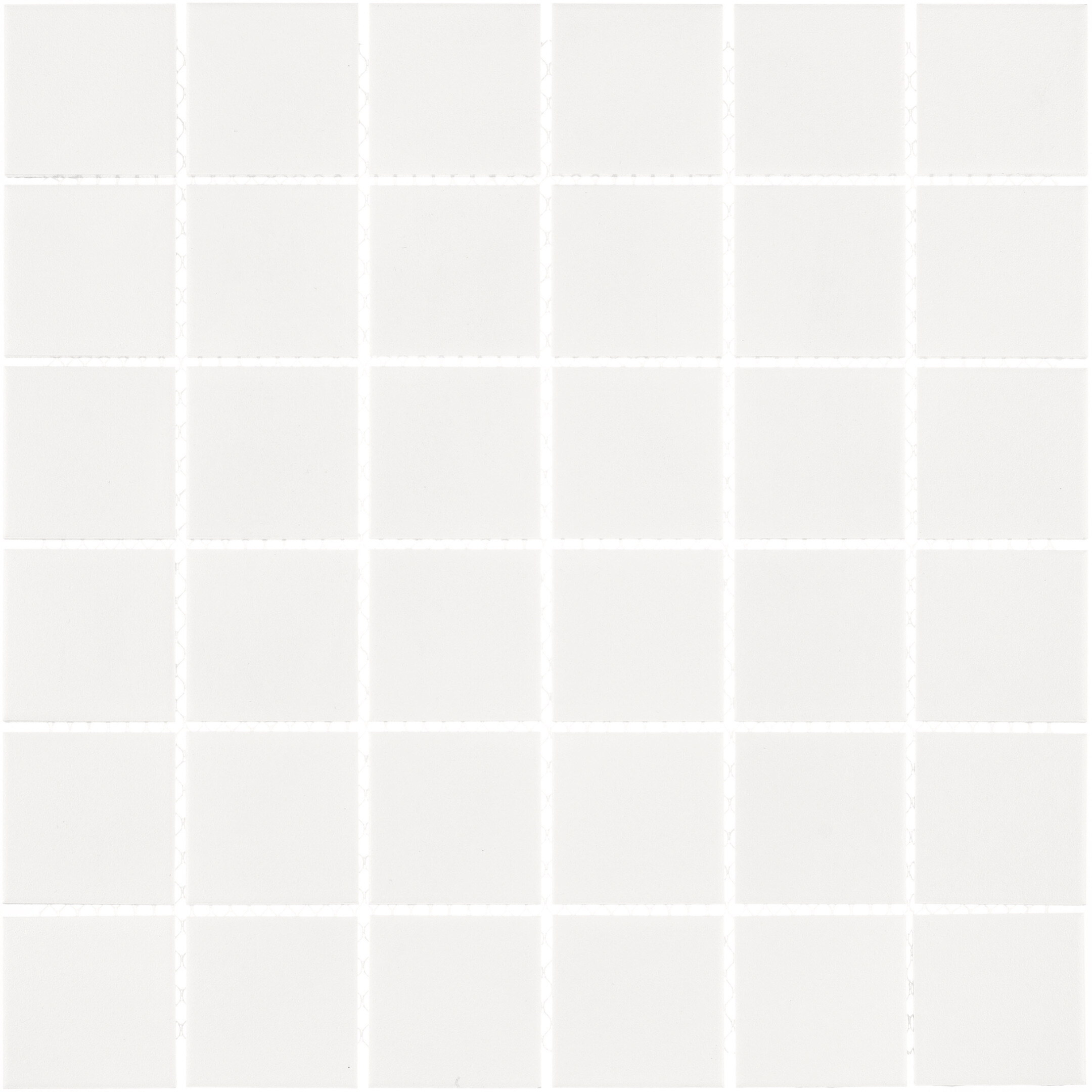 Мозаика Starmosaic белая керамическая 306х306х6 мм матовая antislip