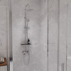 Душевая система Corsa Deco CX с верхним душем с лейкой с изливом хром (SSFCX230S) - фото 10